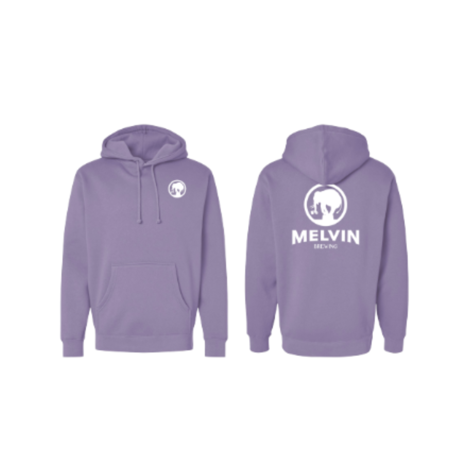 Melvin Brewing Hoodie Purple