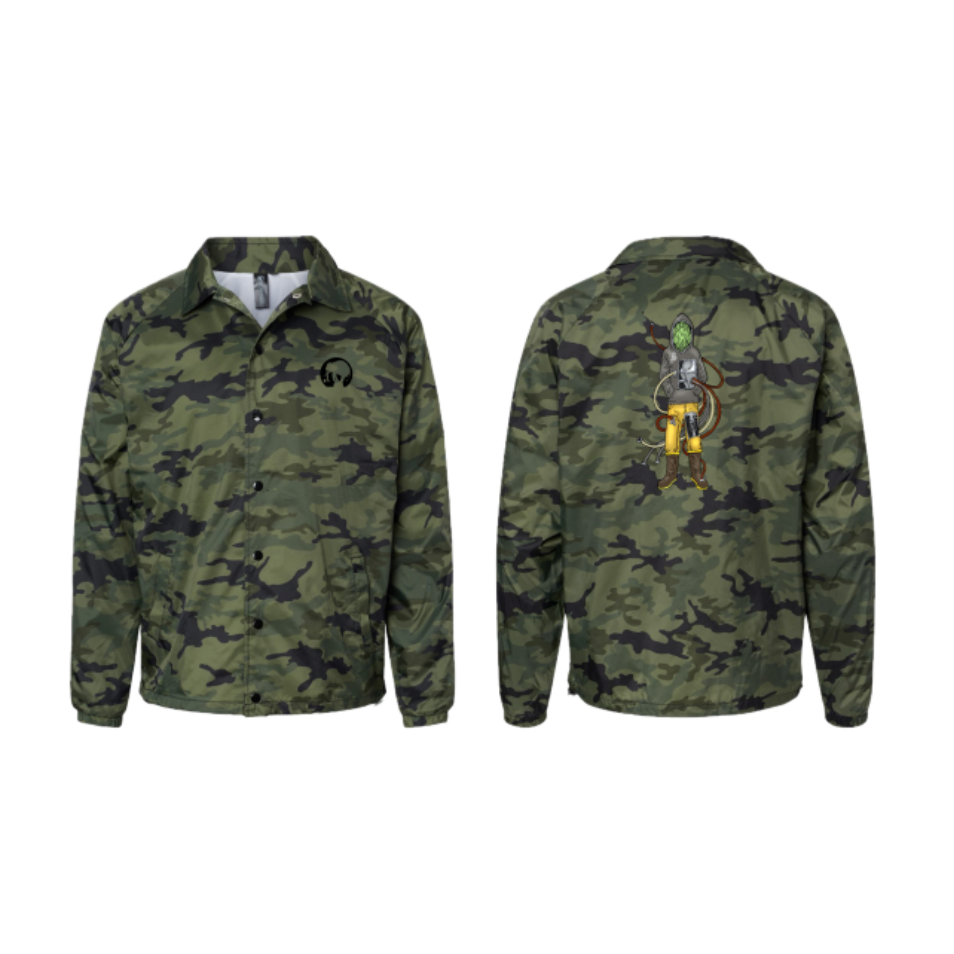 Melvin Camo Coaches Jacket