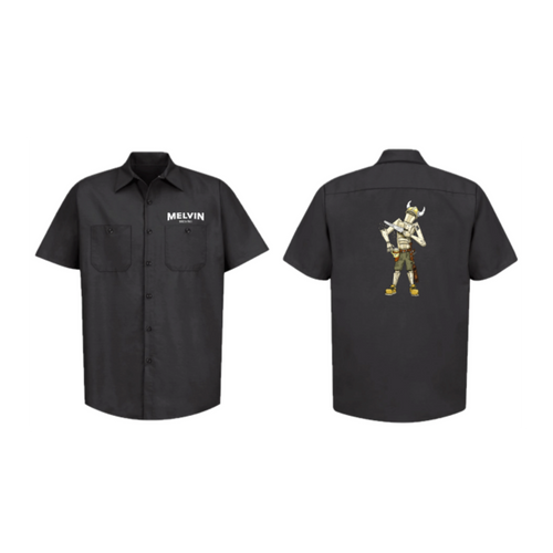 Melvin 2x4 Workshirt Black – Pure Madness Store
